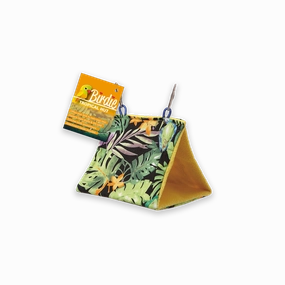 Birdie - Tropical Bird Hut (14cm)
