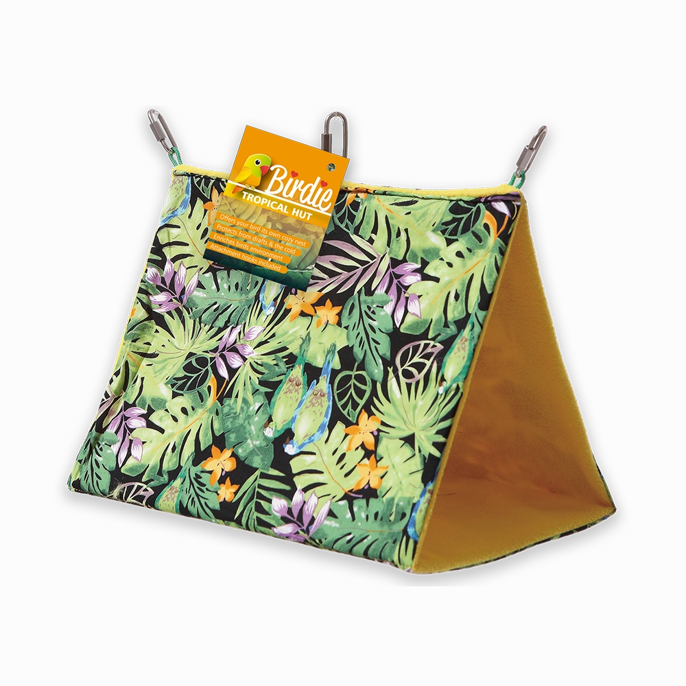 Birdie - Tropical Bird Hut (33cm)