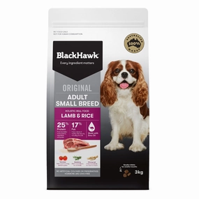 Black Hawk Dog Food Adult Small Breed Lamb & Rice