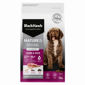 Black Hawk Dog Food Mature Lamb & Rice