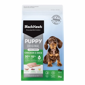 Black Hawk Dog Food Puppy Small Breed Chicken & Rice
