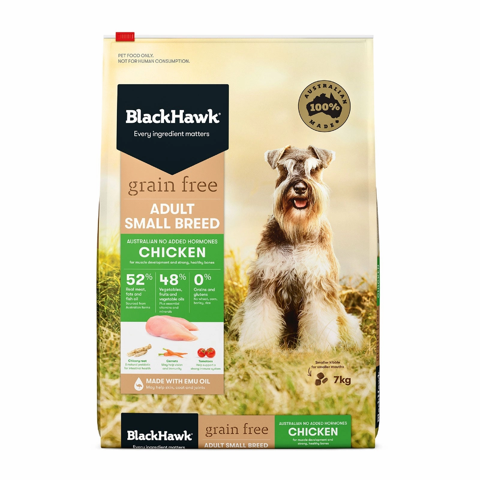 Black Hawk Grain Free Dog Food Adult Small Breed Chicken