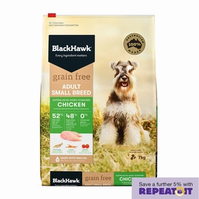 Black Hawk Grain Free Dog Food Adult Small Breed Chicken