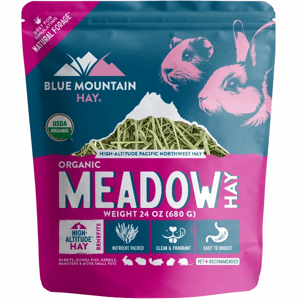 Blue Mountain Hay High-Altitude Organic Meadow Hay, 15oz