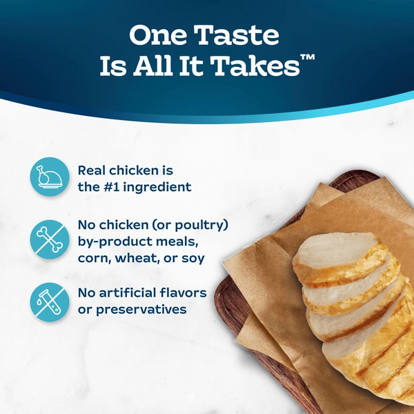 BLUE Tastefuls Healthy Growth Chicken & Brown Rice Recipe Kitten Dry Food, 7lb