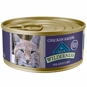 BLUE Wilderness Grain Free Chicken Recipe Canned Cat Food