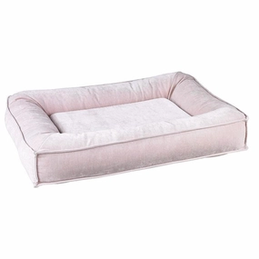 Blush Microvelvet Divine Futon Dog Bed