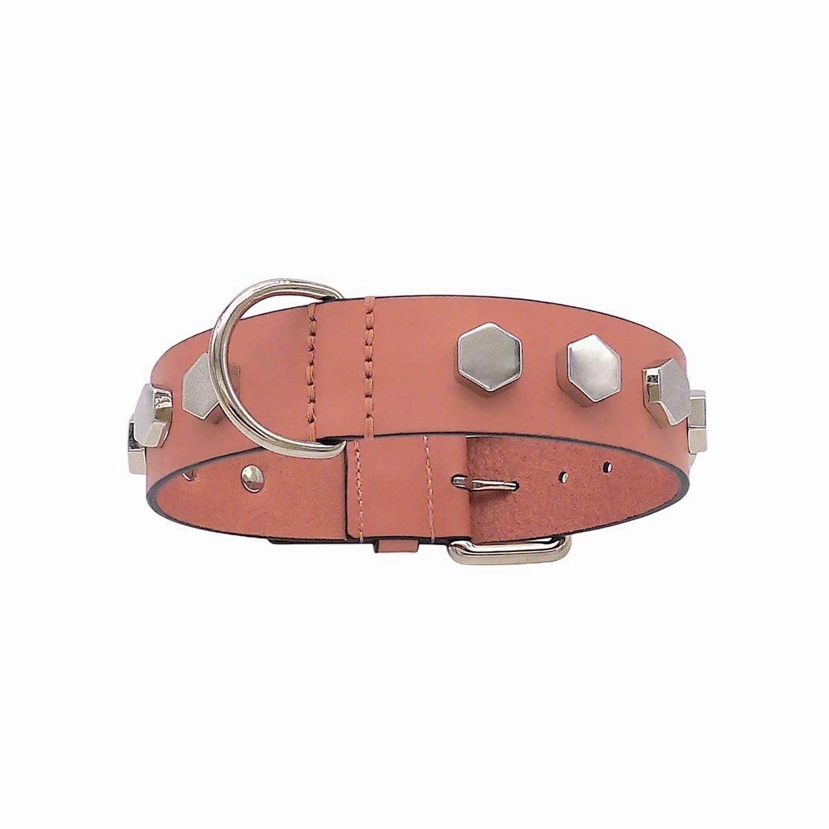 Box Dog Collar Pink