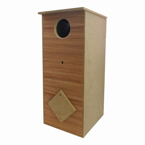 Breeding Box - Tall Parrot with Inspection Hole (60cm)