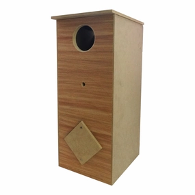 Breeding Box - Tall Parrot with Inspection Hole (60cm)