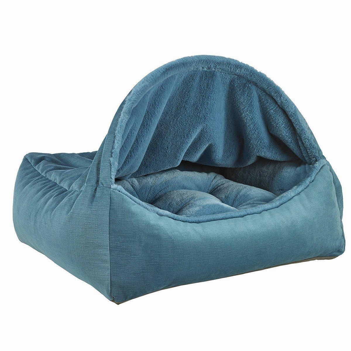 Breeze Dream Fur Canopy Dog Bed