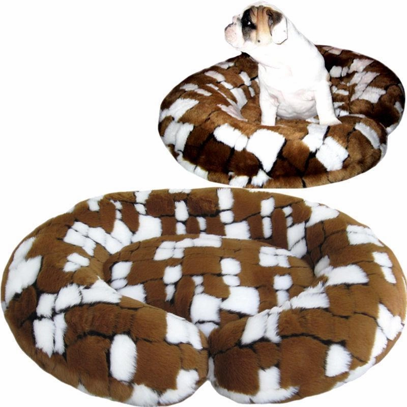 C-Shaped Custom Dog Bed