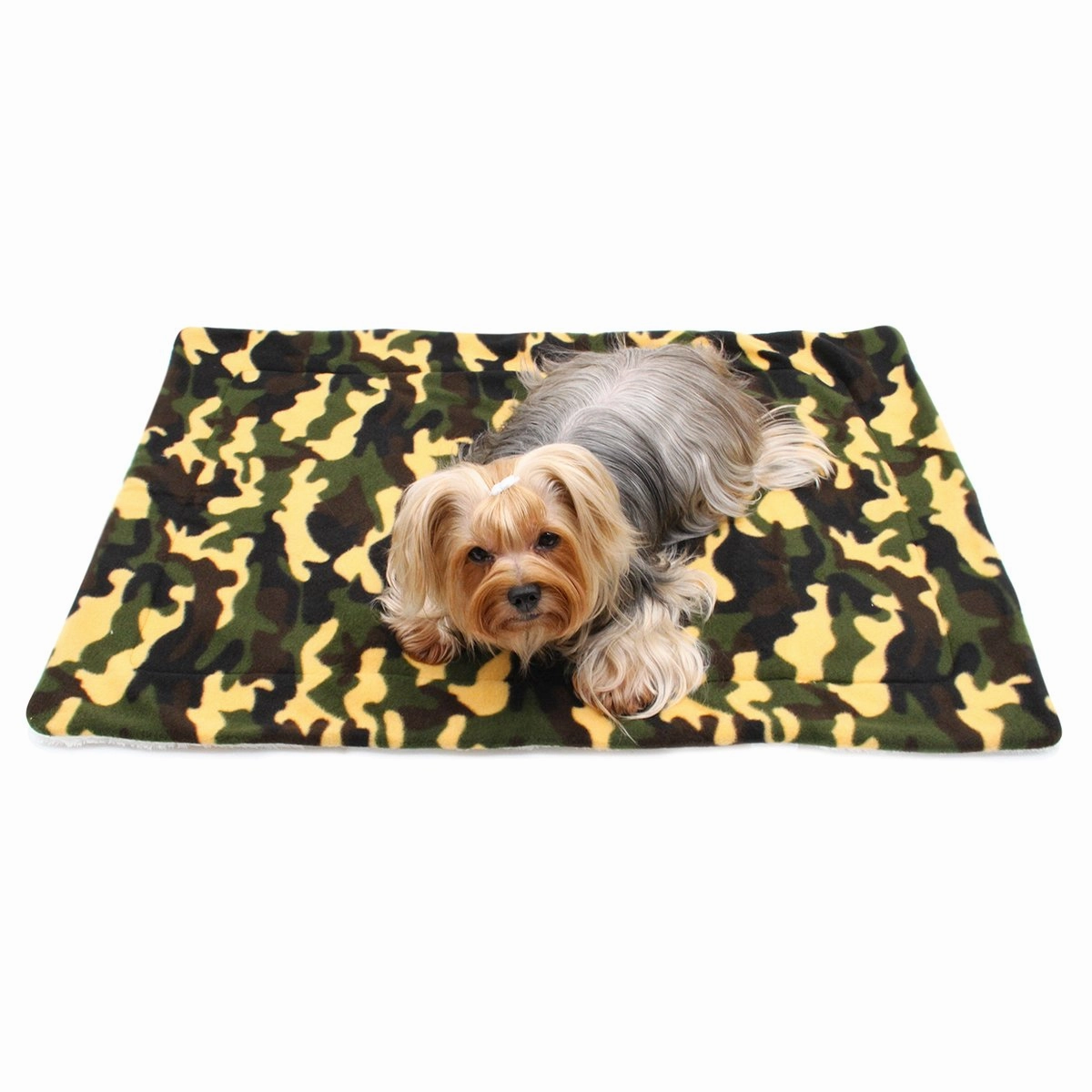 Camouflage Flannel Dog Blanket