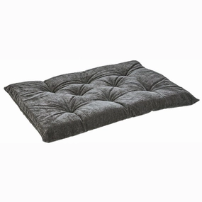 Carbon Microvelvet Tufted Cushion Dog Crate Mat