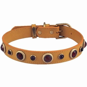 Carnelian Imperial Dog Collar