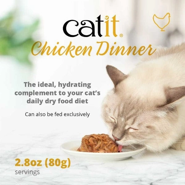 Catit Chicken Dinner with Liver & Sweet Potato Wet Cat Food