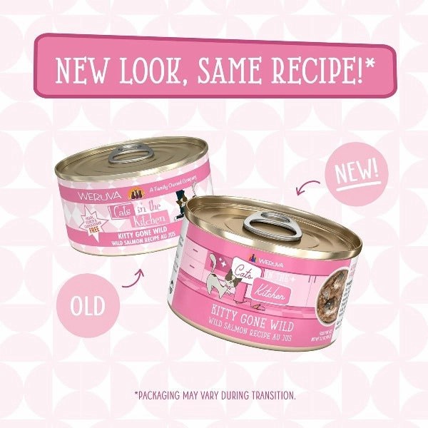 Cats in the Kitchen Kitty Gone Wild Canned Food