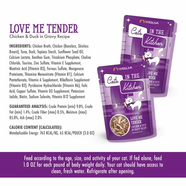 Cats in the Kitchen Love Me Tender Pouch Cat Food