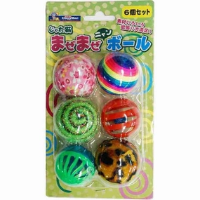 Cattyman Cat Toy Ball 6pcs