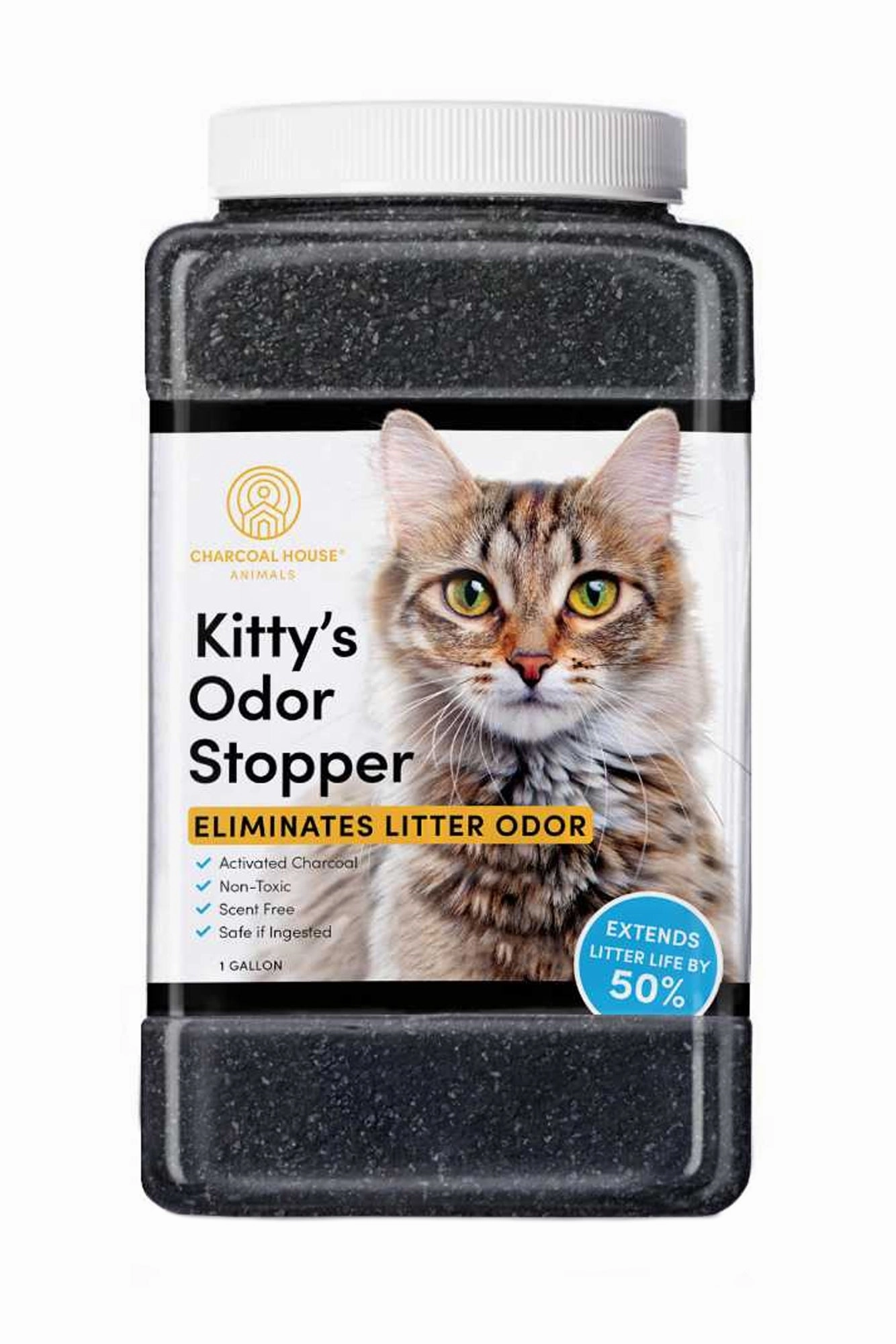 Charcoal House Activated Charcoal Kitty's Odor Stopper