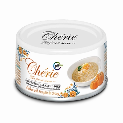 Cherie Cat Urinary Care - Chicken with Pumpkin in Gravy 80g