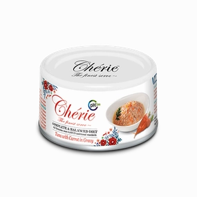 Cherie Cat Urinary Care - Tuna with Carrot in Gravy 80g