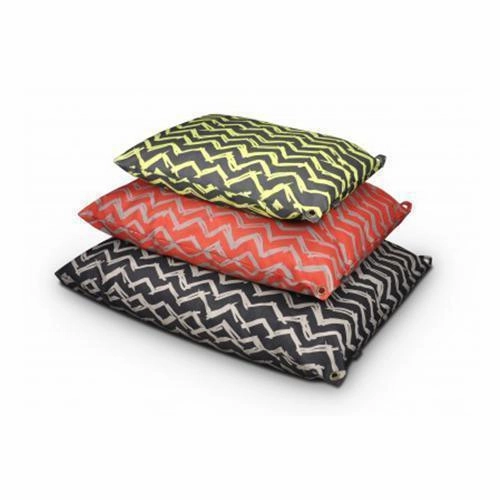 Chevron Outdoor Dog Bed Daffodil Yellow