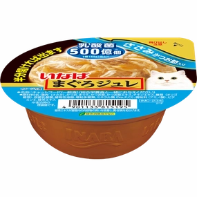 Ciao Cat Soft Jelly Cup Chicken Fillet with Dried Bonito & Lactic Acid Bacteria 65g (IMC234)