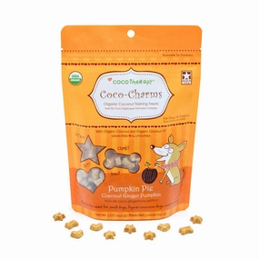 COCOTHERAPY Coco-Charms Pumpkin Pie Treats for Dogs