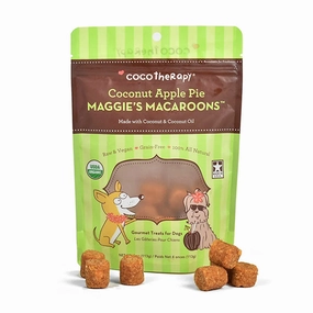 COCOTHERAPY Coconut Apple Pie Maggie's Macaroons Treats for Dogs