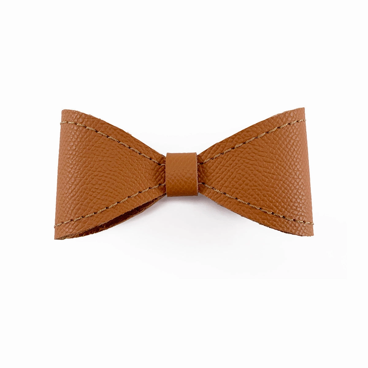 Colima Leather Hazelnut Alex Dog Bow Tie Slider