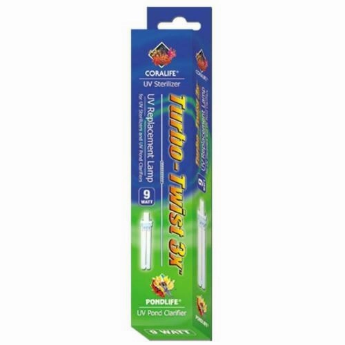 Coralife UV replacement Lamp 9 watt  For Turbo-Twist 3x UV Sterilizer