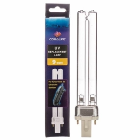 Coralife UV replacement Lamp 9 watt  For Turbo-Twist 3x UV Sterilizer