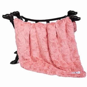 Cuddle Dog Blanket Peach