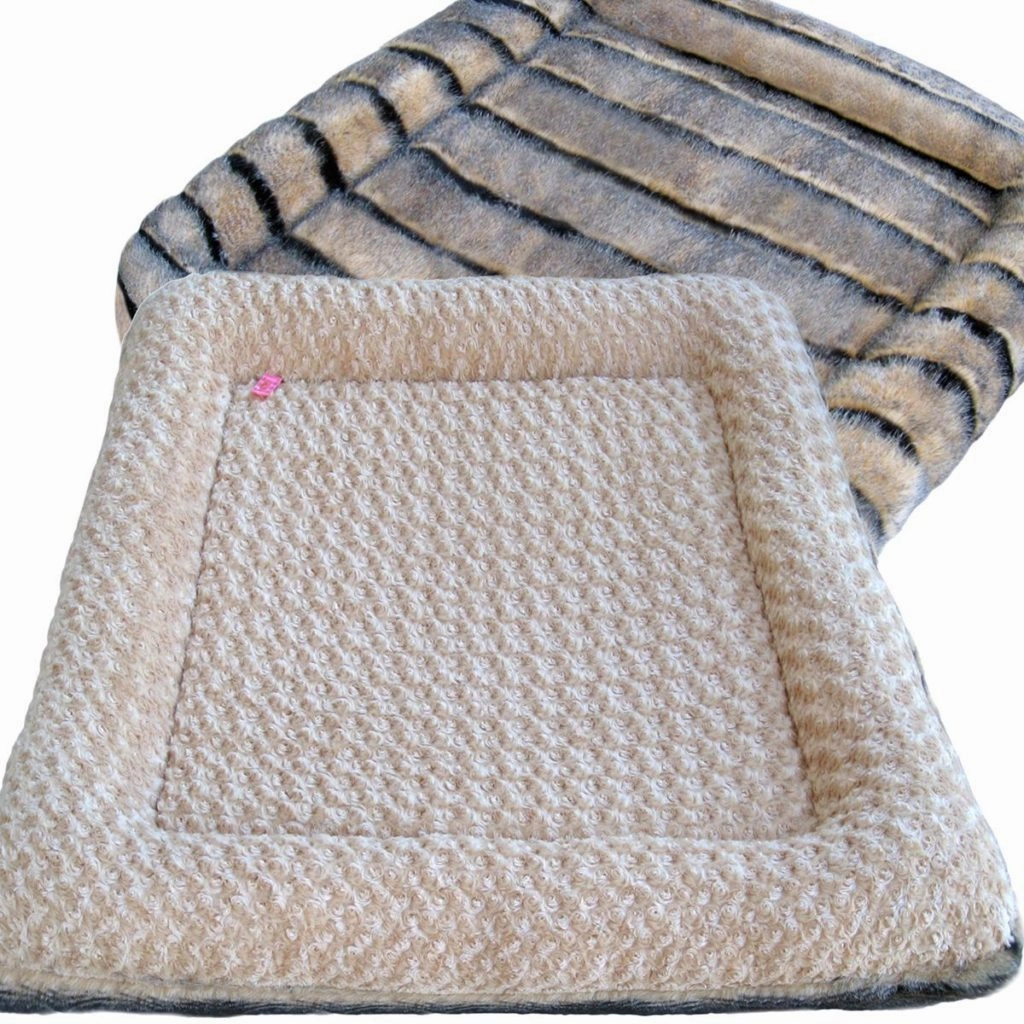 Custom Dog Crate Pad Bolstered