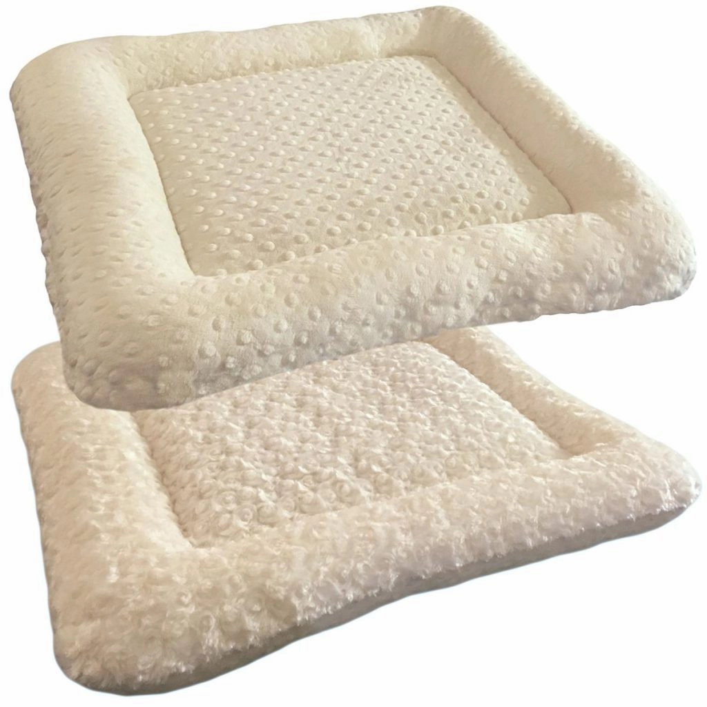 Custom Dog Crate Pad Bolstered