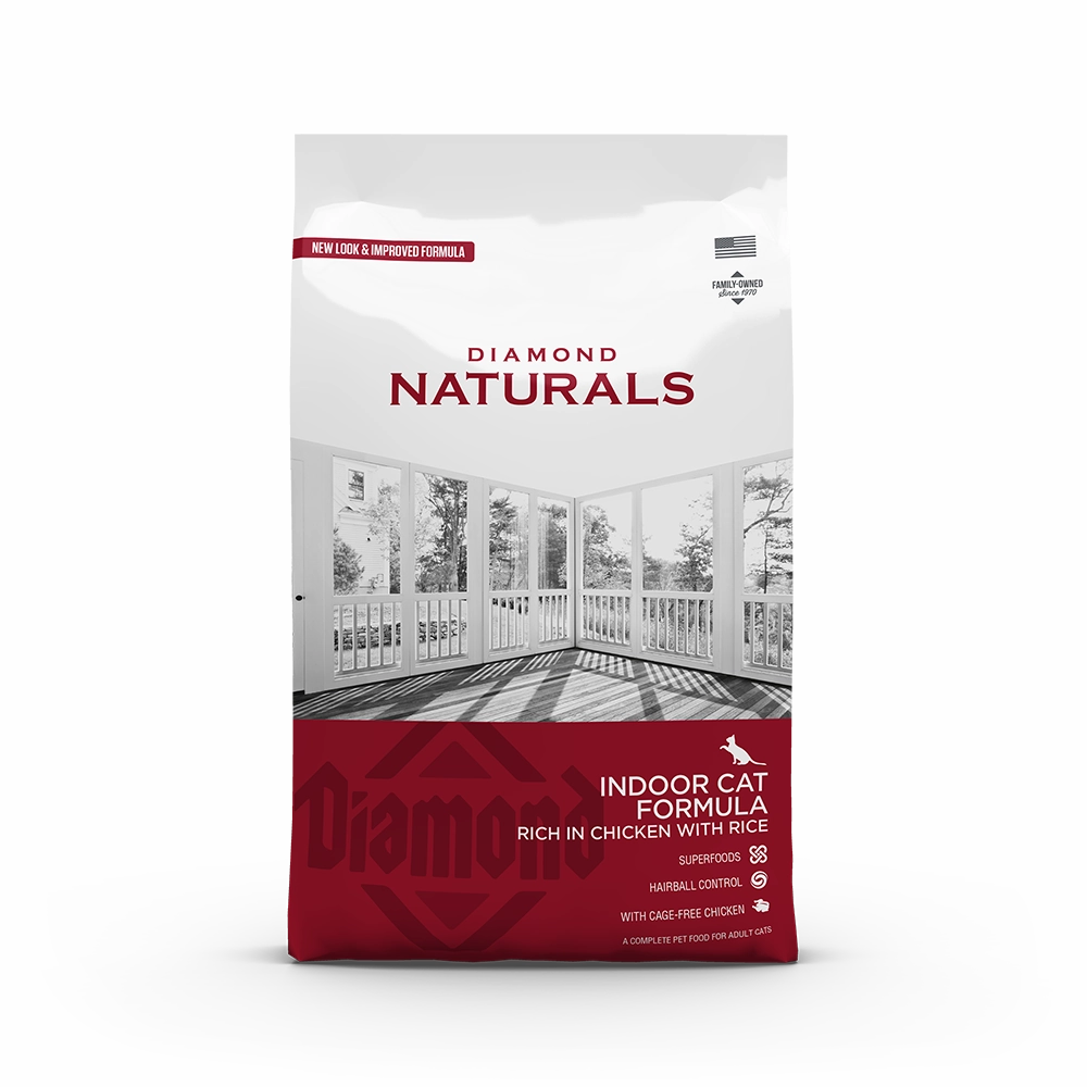 Diamond Naturals Cat Indoor Chicken & Rice Formula 3kg