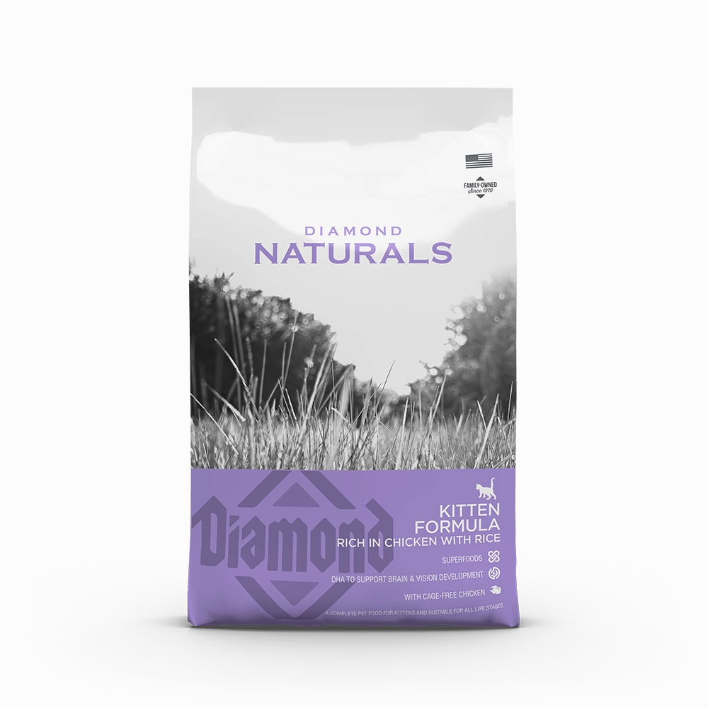 Diamond Naturals Cat Kitten Chicken & Rice Formula 3kg