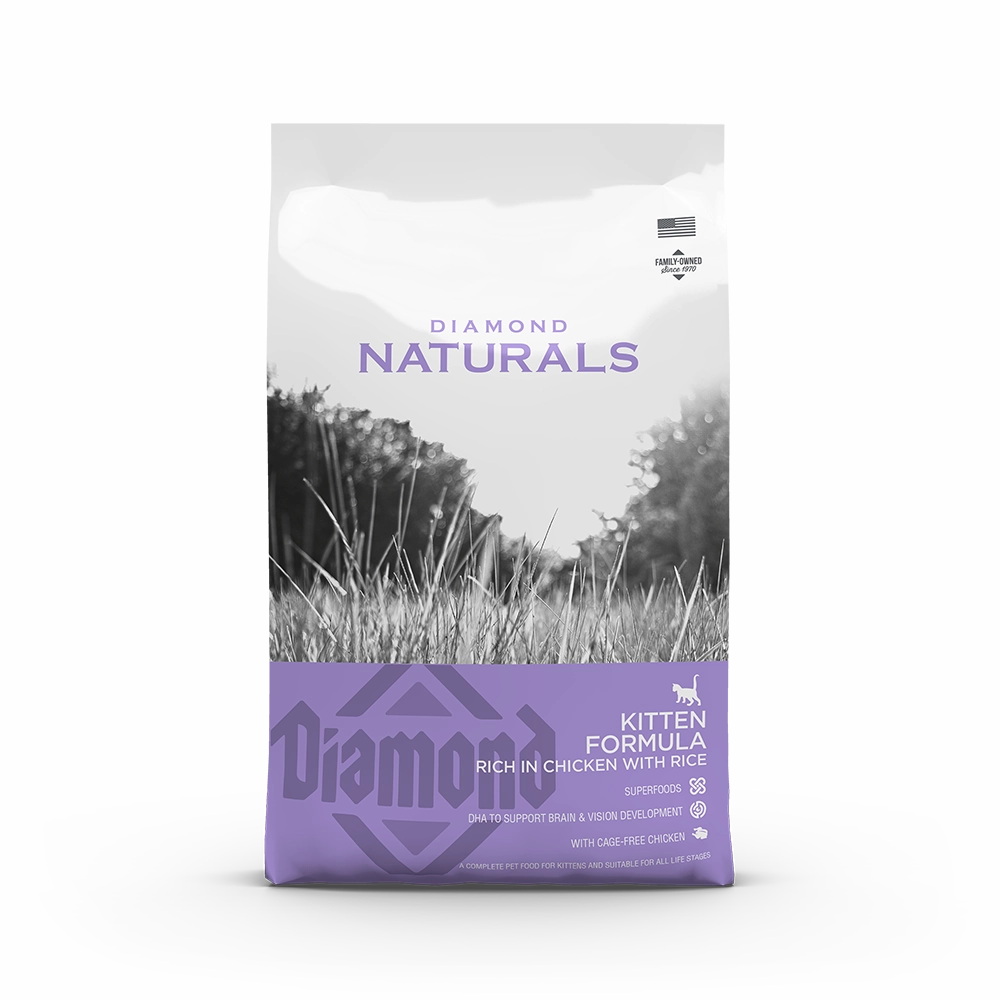 Diamond Naturals Cat Kitten Chicken & Rice Formula 3kg