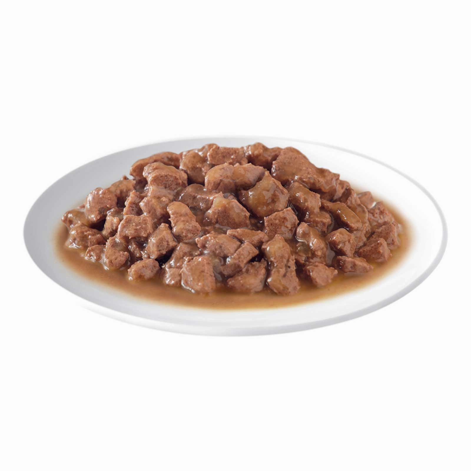Dine Cat Food Tray Saucy Morsels with Salmon