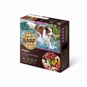 Doctor B's Barf Raw Dog Food Kangaroo 2.72kg 12pk
