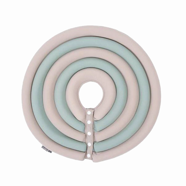 DogLemi Anti-Lick Pet Protector Collar Beige-Green XL