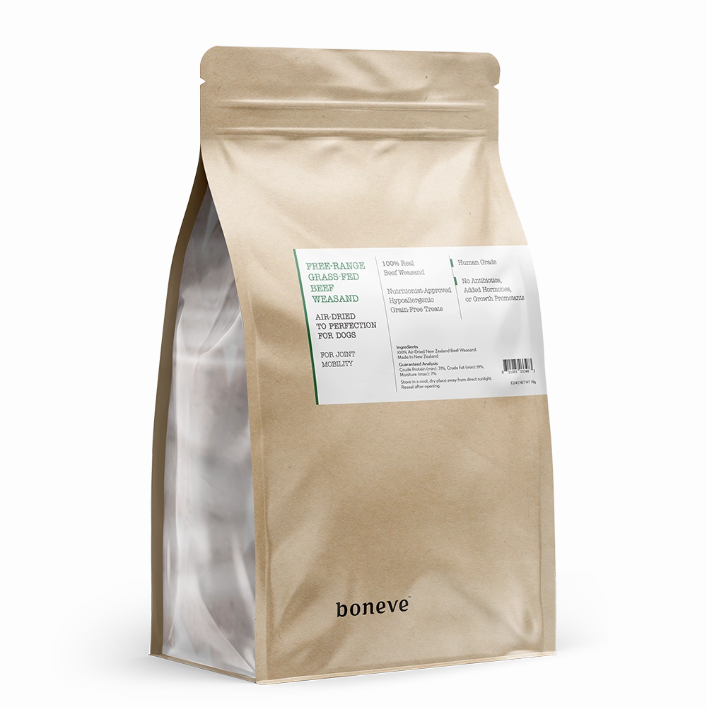 Earthmade Boneve Dog Treat Air-Dried Free-Range Grass-Fed Beef Weasand 70g