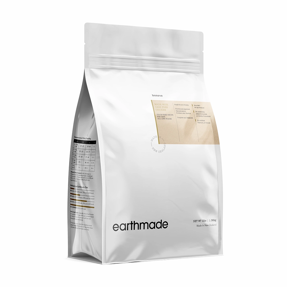 Earthmade Cat Kibbles Grain-Free Cage-Free Chicken 1.36kg
