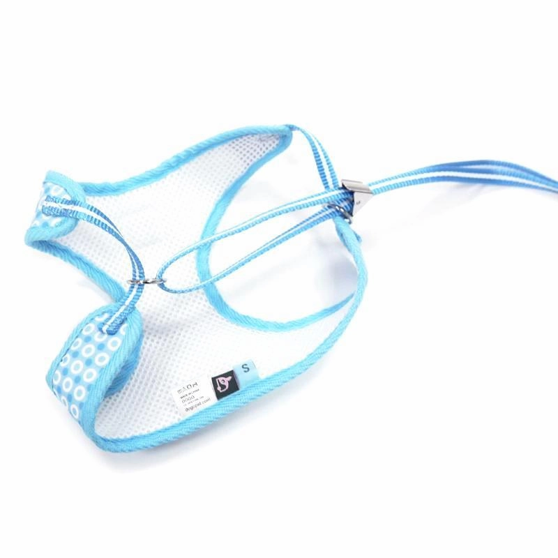 Easy Go Dog Harness Dots Blue