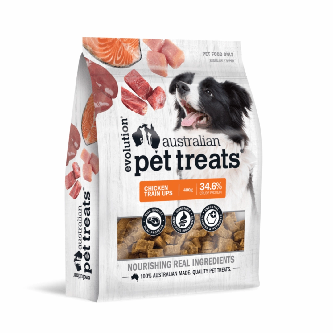 Evolution Australian Pet Treats Chicken Trainups Dog Treat