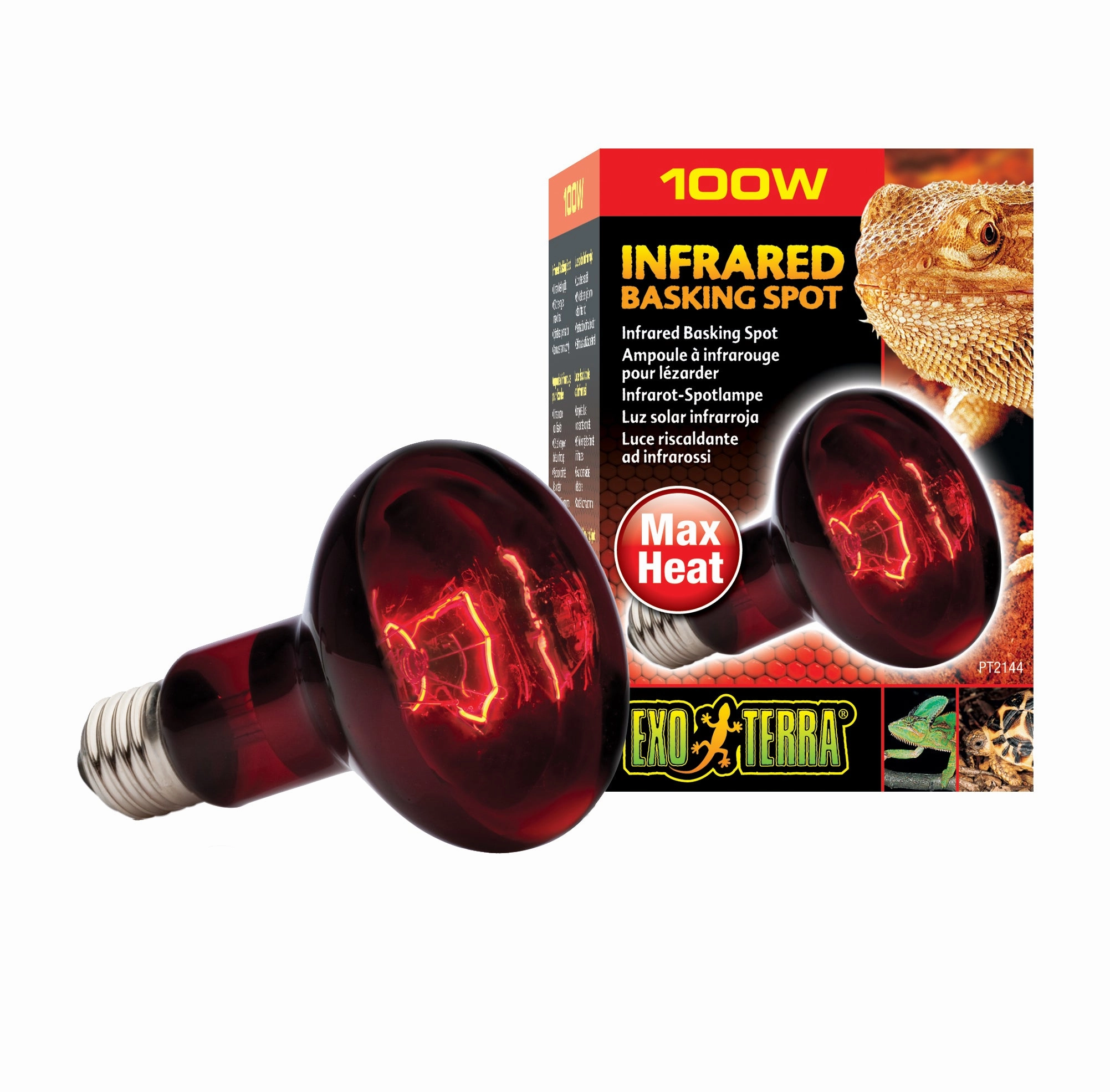 Exo Terra - Heat Glo Infrared Heat Lamp (100w)