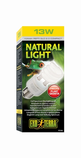 Exo Terra - Natural Light Repti Glo 2.0 Compact Fluorescent (13w)