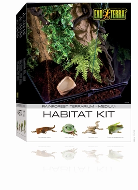 Exo Terra - Rainforest Terrarium Habitat Kit (45 x 45 x 60cm)