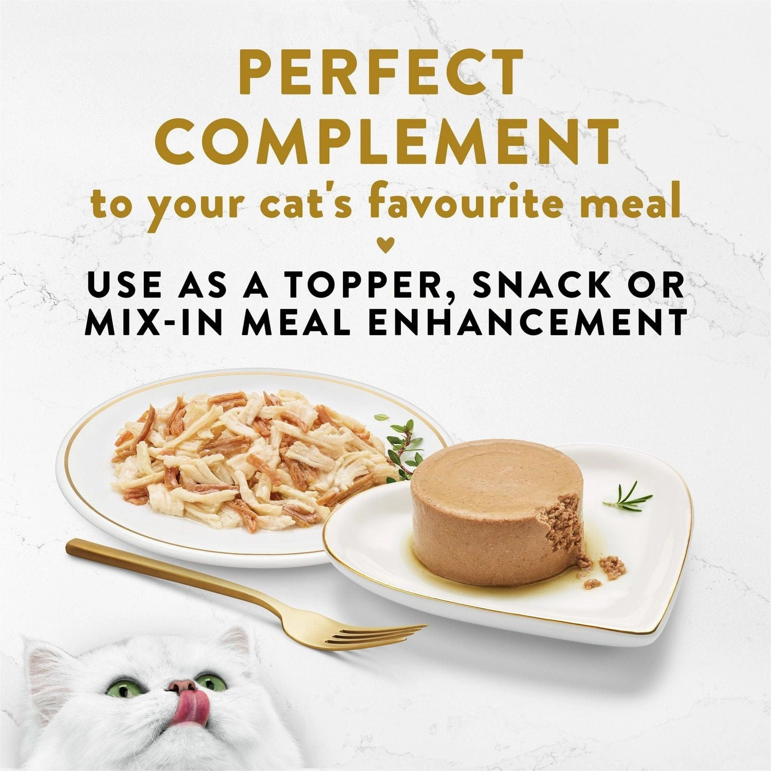 Fancy Feast Hors d'Oeuvre White Meat Chicken & Shredded Beef Appetizer for Cats